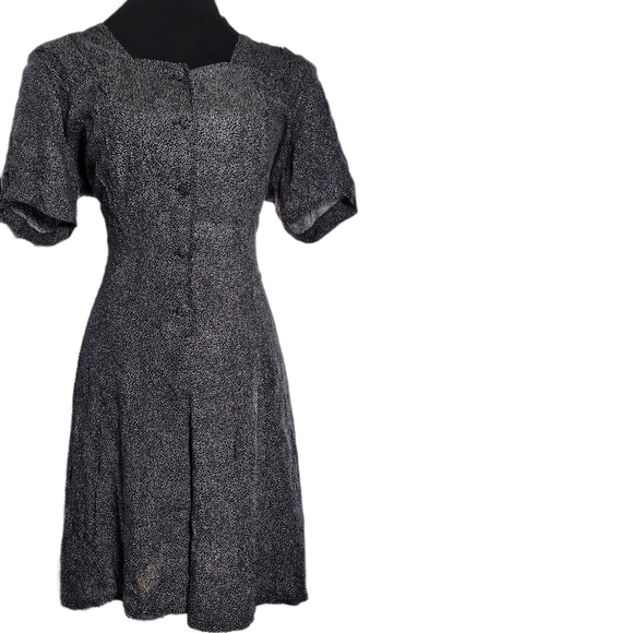 1990'S romper/ playsuit NWT Jaime Brooke  polka dot button down - Picture 6 of 6